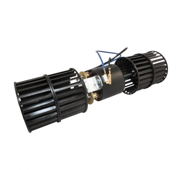 Мотор вентилятора отопителя МТЗ 2 крыльчатки
